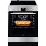Electrolux LKR64020BX Κουζίνα Ηλεκτρική 73lt με Κεραμικές Εστίες 59.6cm