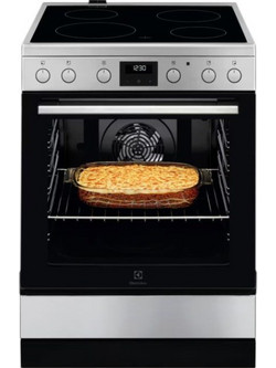 Electrolux LKR64020BX Κουζίνα Ηλεκτρική 73lt με Κεραμικές Εστίες 59.6cm
