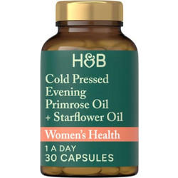Holland & Barrett Cold Pressed Evening Primrose Oil & Starflower Oil Έλαιο Νυχτολούλουδου 30 Κάψουλες