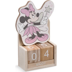 Parisis Μπομπονιέρα Βάπτισης Ημερολόγιο Minnie Mouse Νεράιδα από Ξύλο ΝΑ190