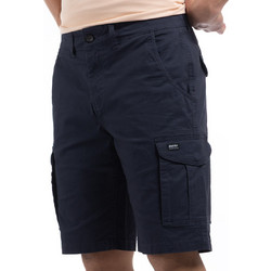 District75 Ανδρική Βερμούδα Cargo Navy Μπλε 125MVE-637-011