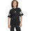 Adidas Παιδικό T-Shirt Κοντομάνικο Μαύρο Λευκό JN8092