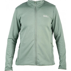 Jack Wolfskin Γυναικεία Ζακέτα Κοντή με Φερμουάρ Πράσινο Mint 1710681-4311