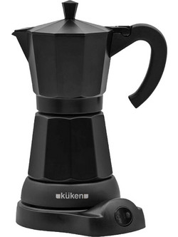 Kuken 34442 Ηλεκτρικό Μπρίκι Espresso 480W 6Cups Μαύρο
