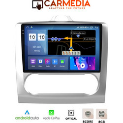 Carmedia CMDU4095-4 Ford Focus 2005-2012 Clima Ηχοσύστημα Αυτοκινήτου με Οθόνη Αφής Bluetooth & GPS