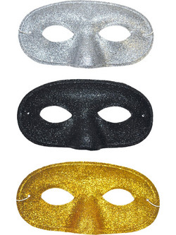 Μάσκα Ντόμινο με Glitter 61764