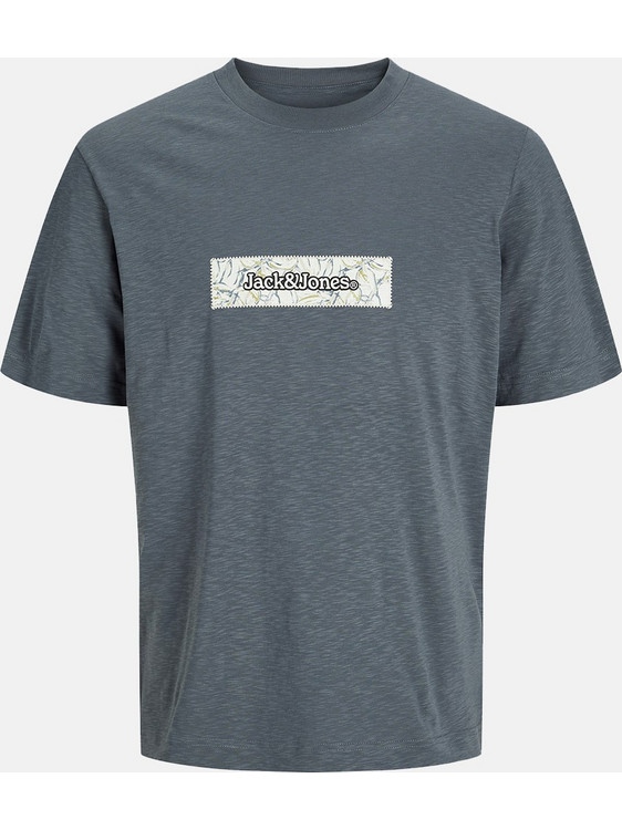 Jack & Jones Παιδικό T-Shirt Κοντομάνικο Ανθρακί 12274901