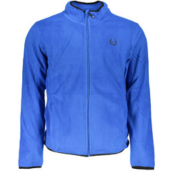 Gian Marco Venturi Ανδρική Ζακέτα Fleece με Φερμουάρ Royal Blue AU01531
