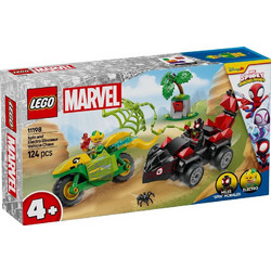 Lego Marvel Spin & Electro Dinosaur Vehicle Chase για 4+ Ετών 11198