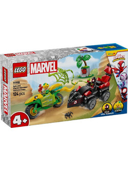 Lego Marvel Spin & Electro Dinosaur Vehicle Chase για 4+ Ετών 11198