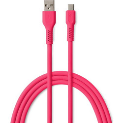 Colorum CK60-AC-02 USB-A to USB-C 1.8m Fuchsia 5907457718524