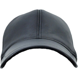 Leather 100 Ανδρικό Καπέλο Jockey Υφασμάτινο Ανθρακί 07-HAT