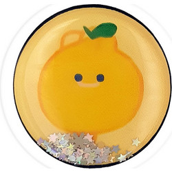 Sonique Pop Socket Liquid Cartoon Orange