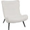 Pakoworld Μπερζέρα Λευκή Silla 110-000079