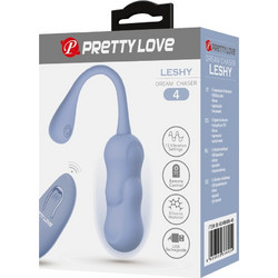Pretty Love Leshy Δονητής Egg για Ζευγάρια με Τηλεχειριστήριο Μπλε