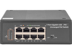 Digitus DN-651113 Unmanaged L2 Switch με 7 Θύρες Ethernet 1000Mbps και 7 SFP θύρες