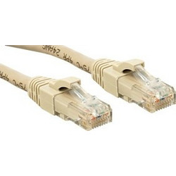 Lindy U/UTP Cat.6 Καλώδιο Δικτύου Ethernet 2m Grey 45403