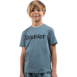District75 Παιδικό T-Shirt Κοντομάνικο Γαλάζιο 124KBSS-074-016