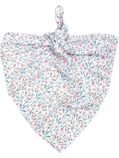 Jukki Meadow Πάνα Αγκαλιάς από Μουσελίνα Λευκή 100x75cm