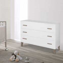Pali Win Βρεφική Συρταριέρα Λευκή 115x51x85cm 0535WINT