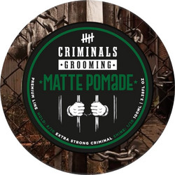 Criminals Pomade Μαλλιών Matte Πολύ Δυνατό Κράτημα 100ml
