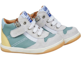GBB Παιδικά Sneakers Μποτάκια Μπεζ Πράσινο Mint AJ158-15
