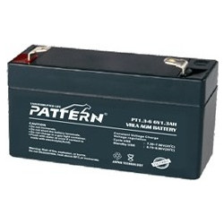 Pattern PT1.3-6 Μπαταρία VRLA 6V 1.3Ah