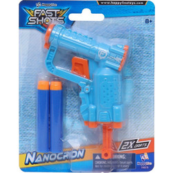 Just Toys Fast Shots Nanocron Σετ Παιδικό Πιστόλι με Βελάκια 590078