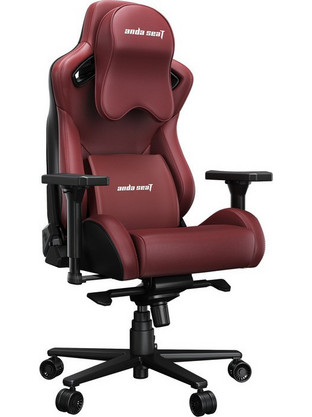 Anda Seat Dark Knight Pro Καρέκλα Gaming Δερματίνης με Ρυθμιζόμενα Μπράτσα Maroon