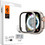 Spigen Glas. Tr Slim Pro Πλαστική Θήκη με Προστασία Οθόνης για Apple Watch Ultra 49mm Μπεζ