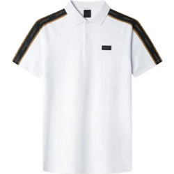 Hackett Ανδρική Μπλούζα Polo Κοντομάνικη Λευκή HM563406-800