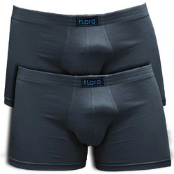 Lord Ανδρικά Μποξεράκια Σετ 2Pack Ανθρακί 7112