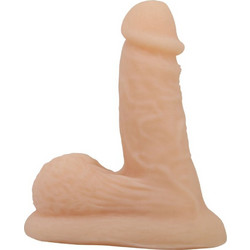 Pretty Love Wildon Ρεαλιστικό Dildo με Βεντούζα & Όρχεις 10cm Flesh