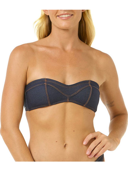 Rip Curl Bikini Top Strapless Navy Μπλε 0N8WSW-4983
