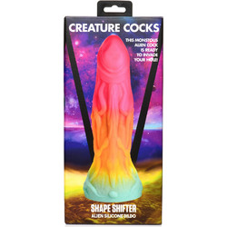 Creature Cocks Alien Shape Shifter Ρεαλιστικό Dildo 20cm Πολύχρωμο