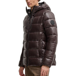 Save The Duck Ανδρικό Μπουφάν Χειμωνιάτικο Puffer Καφέ D30816MLUCK19-40009
