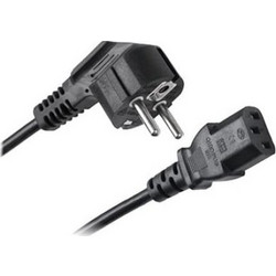 Cabletech KPO2772-2 Καλώδιο Τροφοδοσίας Schuko to IEC C13 2m