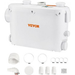Vevor MTJZ500W8MWC3PI5XV2 Αντλία Λυμάτων / Ακαθάρτων Επιφάνειας με Κοπτήρες Ηλεκτρική 500W