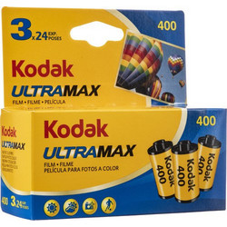 Kodak Color Ultra Max 400 35mm 3τμχ (24 Exposures)