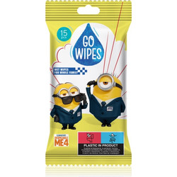 Go Wipes Αντισηπτικά Μαντηλάκια Χεριών 15τμχ