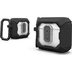 UAG Plasma Series Θήκη Σιλικόνης με Γάντζο για Apple AirPods 4 Μαύρη