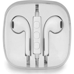 Mega Bass Handsfree In-Ear 3.5mm White