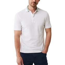 Mexx Ανδρική Μπλούζα Polo Κοντομάνικη Λευκή MF007104241M