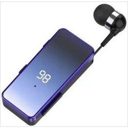 K67 Ακουστικό Bluetooth In Ear Πέτου Blue