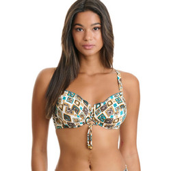 ERKA MARE Bikini Set Τιρκουάζ Μπεζ 2540617