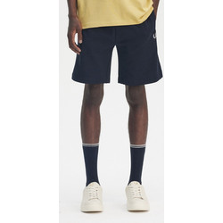 Fred Perry Ανδρική Βερμούδα Υφασμάτινη Navy Μπλε S8505-608