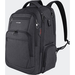 Kroser XYK939 Αδιάβροχο Αντικλεπτικό Backpack Laptop 15.6" Black