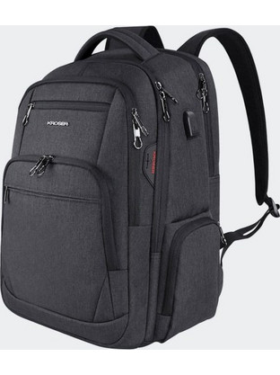 Kroser XYK939 Αδιάβροχο Αντικλεπτικό Backpack Laptop 15.6" Black