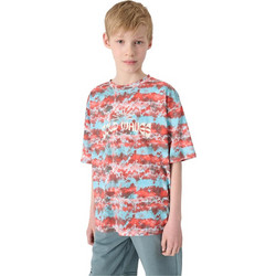 4F Παιδικό T-Shirt Κοντομάνικο Γαλάζιο Κόκκινο 4FJWSS25TTSHM1916-91A