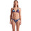 Arena Water Print Bikini Set Τριγωνάκι Μωβ Navy Μπλε 007085-501